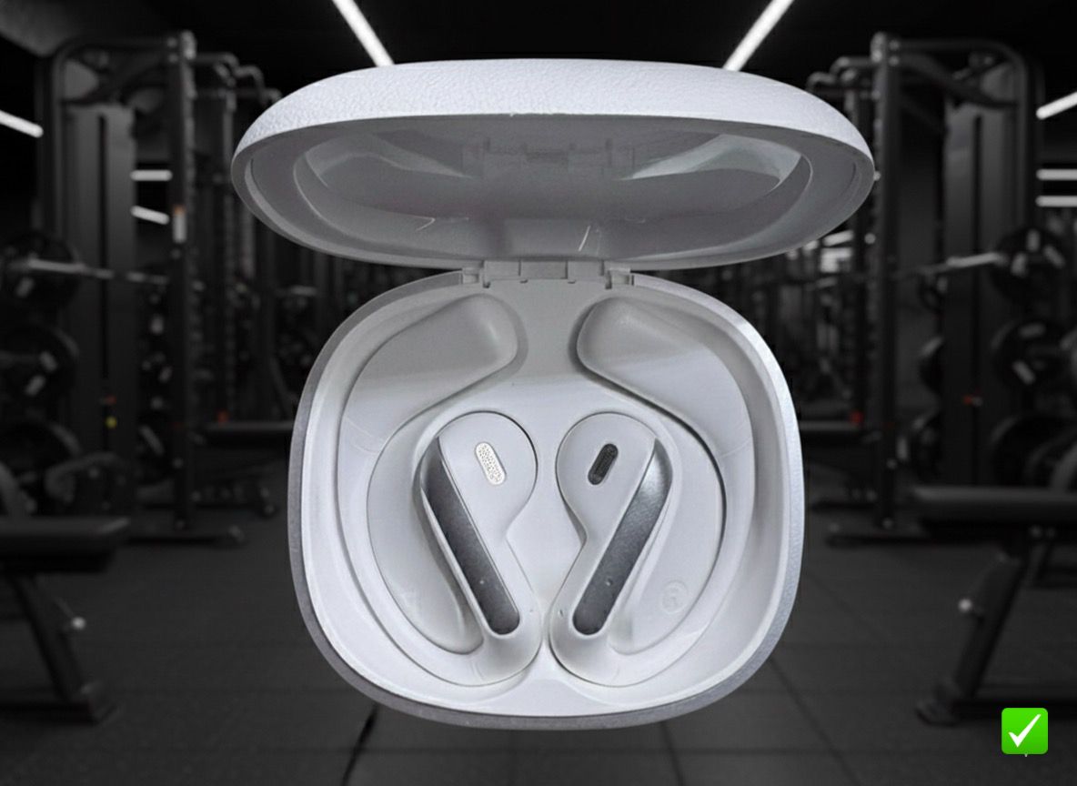 Cuffie Sportivi Premium - Bluetooth -Gancio Sicuro Anti-Caduta | Batteria Tutto il Giorno